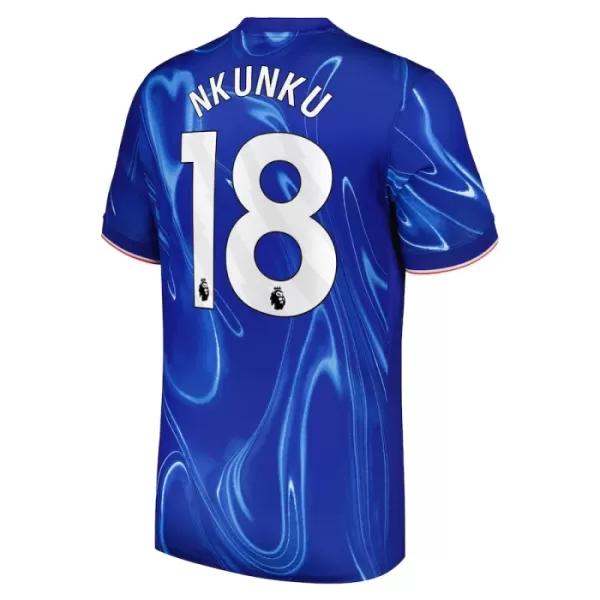 Camisolas Chelsea Christopher Nkunku 18 Equipamento Principal 24/25