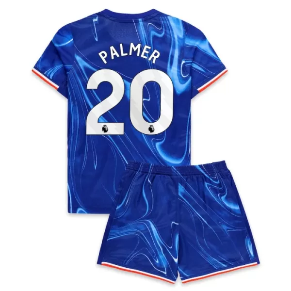 Camisolas Chelsea Cole Palmer 20 Criança Equipamento Principal 24/25