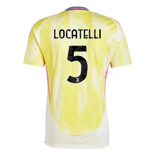 Camisolas Juventus Locatelli 5 Criança Equipamento Alternativo 24/25