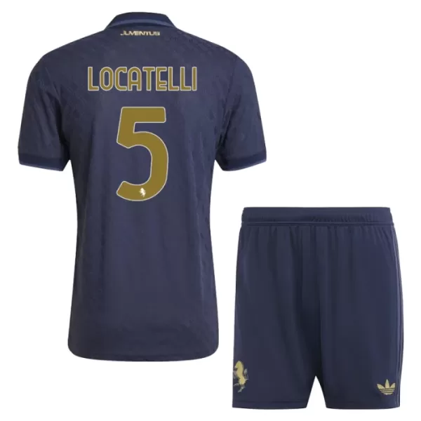 Camisolas Juventus Locatelli 5 Criança Equipamento Terceiro 24/25