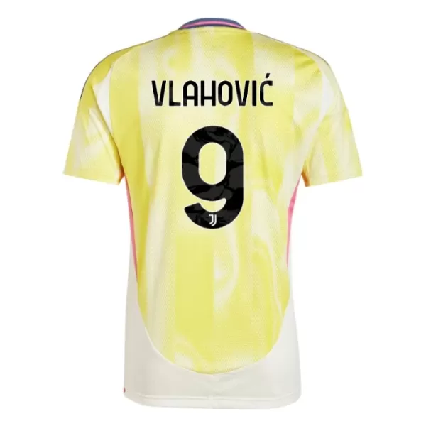 Camisolas Juventus Vlahovic 9 Criança Equipamento Alternativo 24/25