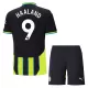 Camisolas Manchester City Erling Haaland 9 Criança Equipamento Alternativo 24/25