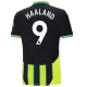 Camisolas Manchester City Erling Haaland 9 Equipamento Alternativo 24/25