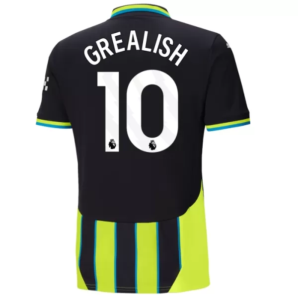 Camisolas Manchester City Jack Grealish 10 Equipamento Alternativo 24/25