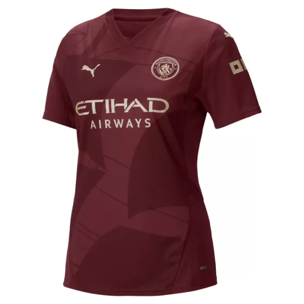 Camisolas Manchester City Mulher Equipamento Terceiro 24/25