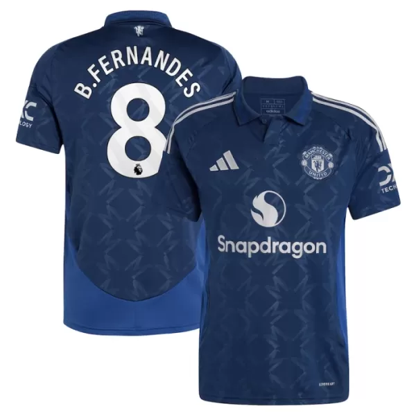 Camisolas Manchester United Bruno Fernandes 8 Equipamento Alternativo 24/25