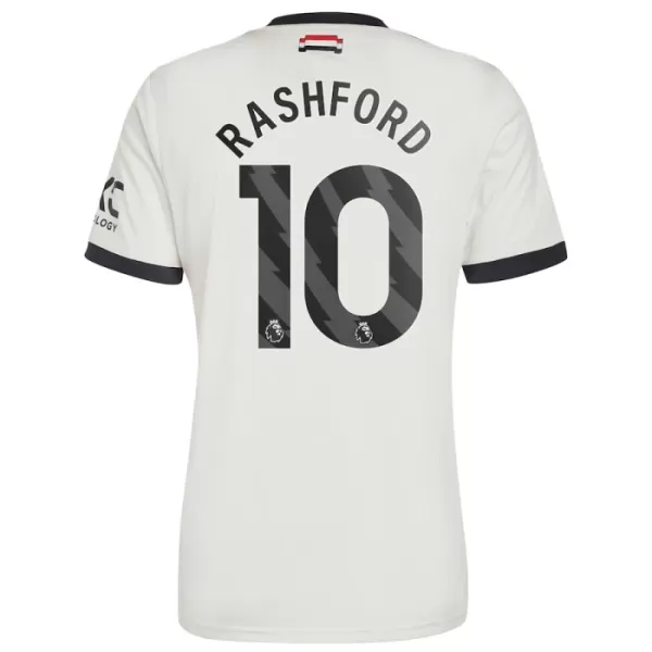 Camisolas Manchester United Marcus Rashford 10 Equipamento Terceiro 24/25