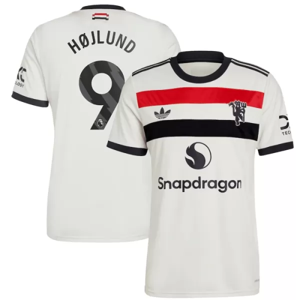 Camisolas Manchester United Rasmus Højlund 9 Equipamento Terceiro 24/25