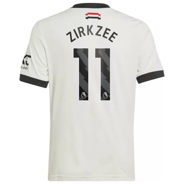 Camisolas Manchester United Zirkzee 11 Equipamento Terceiro 24/25