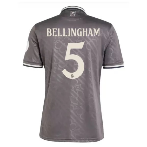 Camisolas Real Madrid Jude Bellingham 5 Criança Equipamento Terceiro 24/25