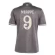 Camisolas Real Madrid Kylian Mbappé 9 Equipamento Terceiro 24/25