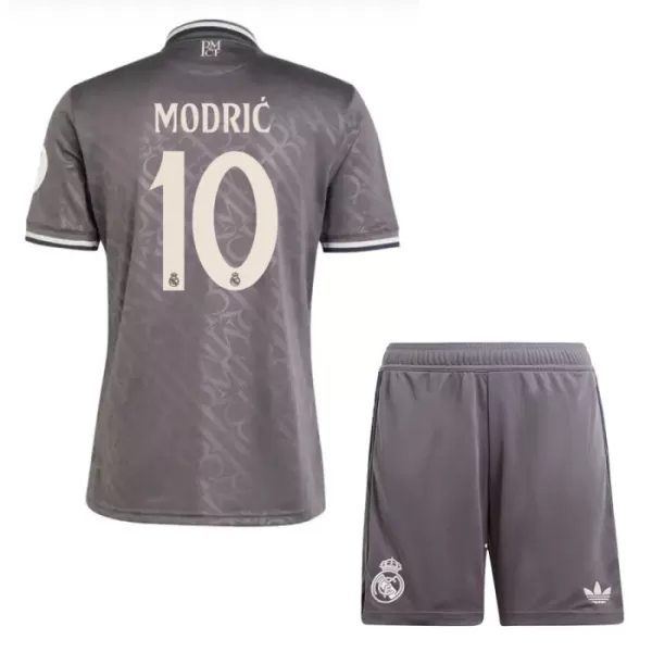 Camisolas Real Madrid Luka Modric 10 Criança Equipamento Terceiro 24/25