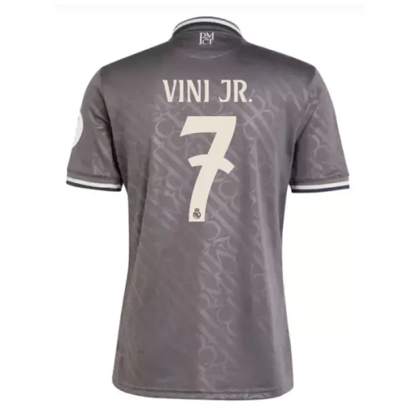 Camisolas Real Madrid Vinicius Junior 7 Criança Equipamento Terceiro 24/25