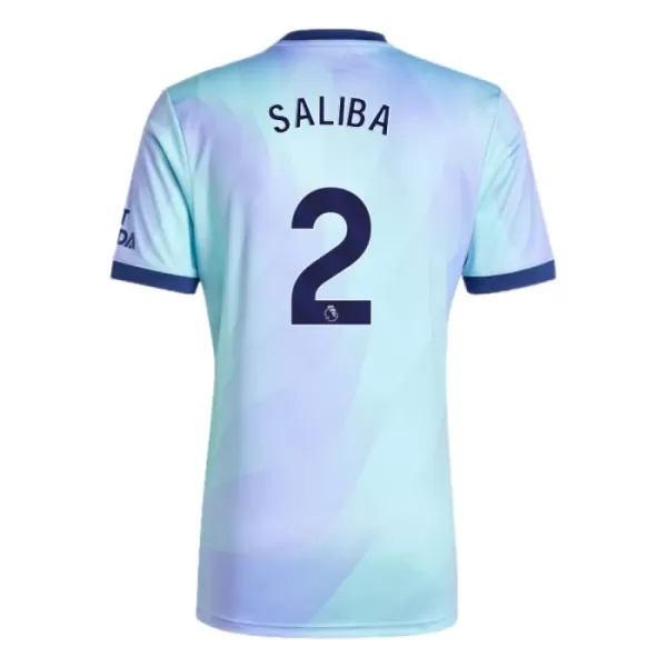 Camisolas Arsenal Saliba 2 Equipamento Terceiro 24/25