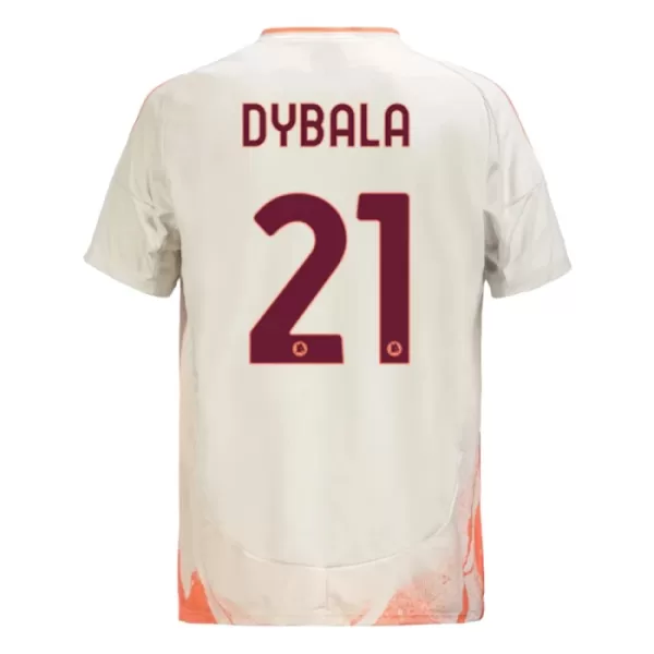 Camisolas AS Roma Paulo Dybala 21 Criança Equipamento Alternativo 24/25