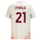 Camisolas AS Roma Paulo Dybala 21 Criança Equipamento Alternativo 24/25