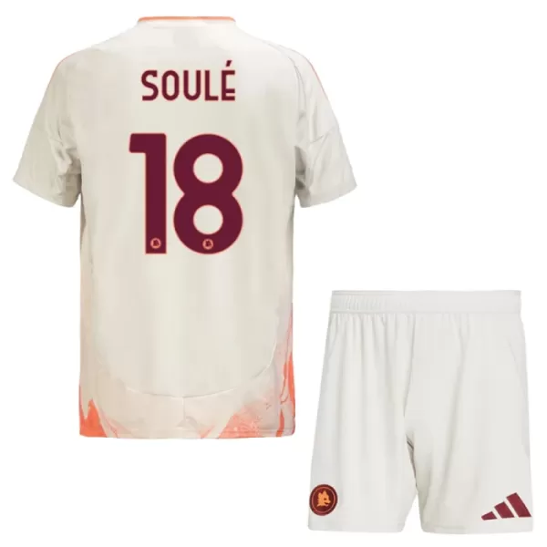 Camisolas AS Roma Soule 18 Criança Equipamento Alternativo 24/25