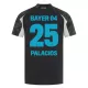 Camisolas Bayer 04 Leverkusen Exequiel Palacios 25 Equipamento Terceiro 24/25