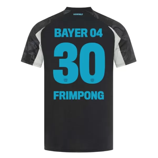 Camisolas Bayer 04 Leverkusen Jeremie Frimpong 30 Equipamento Terceiro 24/25