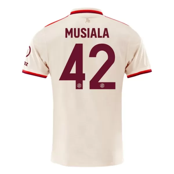 Camisolas FC Bayern de Munique Jamal Musiala 42 Criança Equipamento Terceiro 24/25