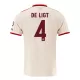 Camisolas FC Bayern de Munique Matthijs de Ligt 4 Equipamento Terceiro 24/25