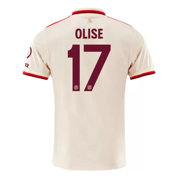 Camisolas FC Bayern de Munique Olise 17 Equipamento Terceiro 24/25