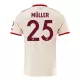 Camisolas FC Bayern de Munique Thomas Müller 25 Equipamento Terceiro 24/25