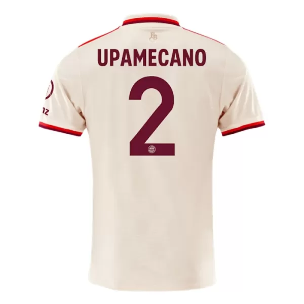 Camisolas FC Bayern de Munique Upamecano 2 Equipamento Terceiro 24/25