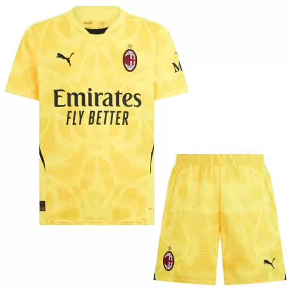 Camisolas Guarda Redes AC Milan Criança Equipamento Alternativo 24/25