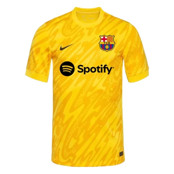 Camisolas Guarda Redes FC Barcelona Criança Equipamento Alternativo 24/25