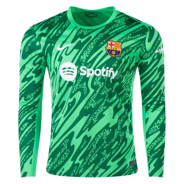 Camisolas Guarda Redes FC Barcelona Equipamento Principal 24/25 Manga Comprida