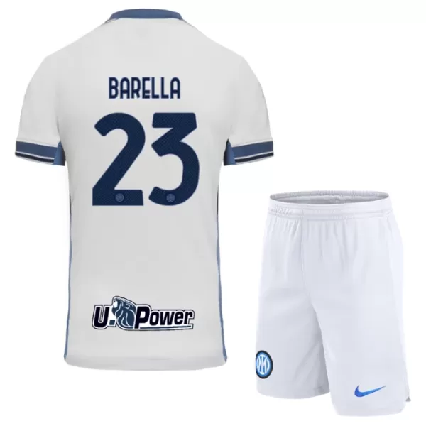 Camisolas Inter Milan Barella 23 Criança Equipamento Alternativo 24/25