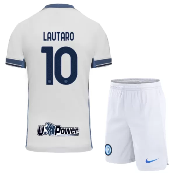 Camisolas Inter Milan Lautaro Martínez 10 Criança Equipamento Alternativo 24/25