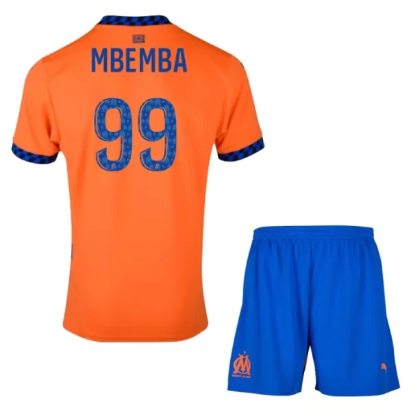 Camisolas Olympique Marseille Mbemba 99 Criança Equipamento Terceiro 24/25