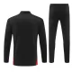 AC Milan Conjunto de Moletom de Treino 24/25 Preto