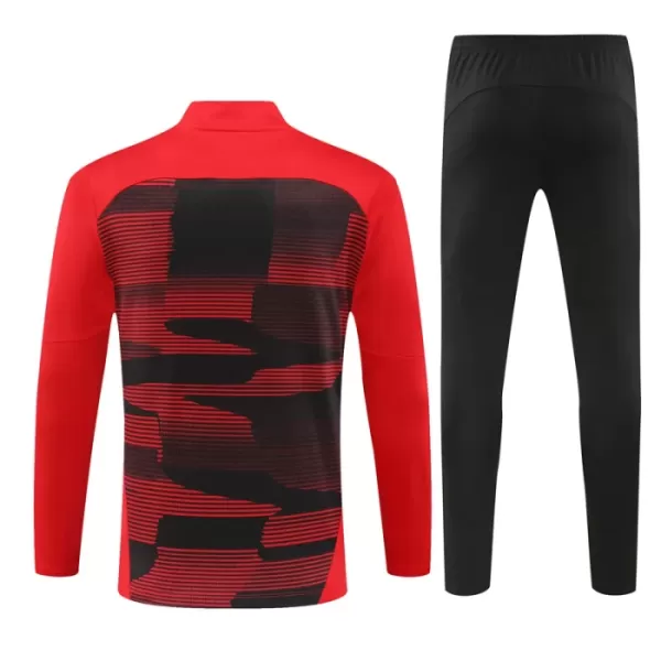 AC Milan Conjunto de Moletom de Treino 24/25 Vermelho