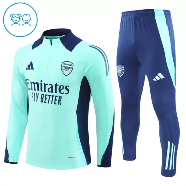 Arsenal Conjunto de Moletom de Treino Criança 24/25 Azul