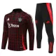 Manchester United Conjunto de Moletom de Treino 24/25 Preto