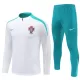 Portugal Conjunto de Moletom de Treino 24/25 Branco