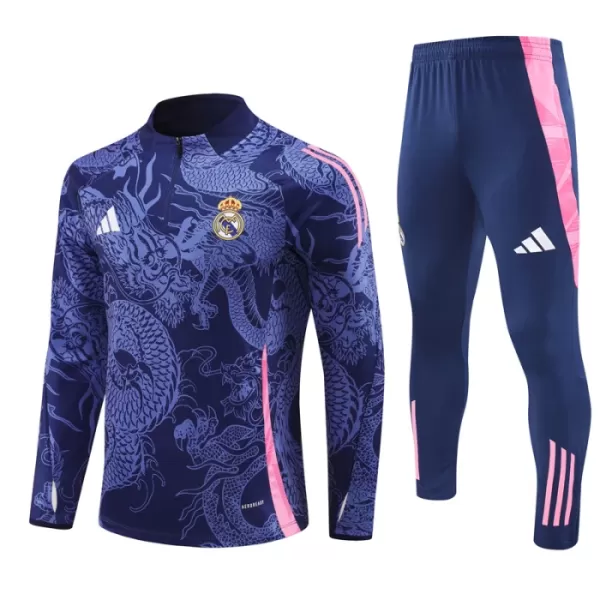 Real Madrid Conjunto de Moletom de Treino 24/25 Dragon Frota