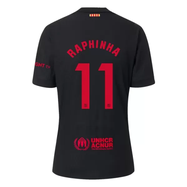 Camisolas FC Barcelona Raphinha 11 Criança Equipamento Alternativo 24/25