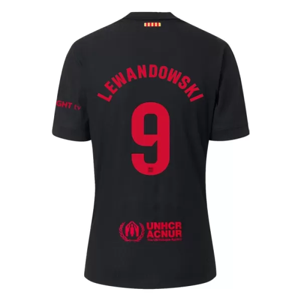 Camisolas FC Barcelona Robert Lewandowski 9 Criança Equipamento Alternativo 24/25