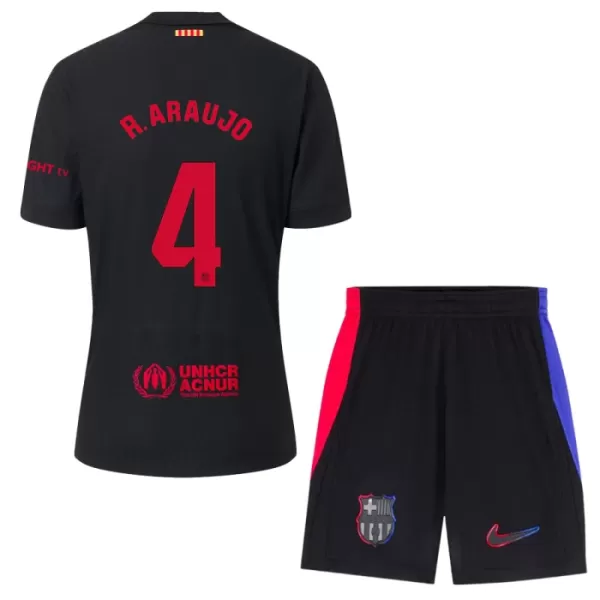 Camisolas FC Barcelona Ronald Araujo 4 Criança Equipamento Alternativo 24/25