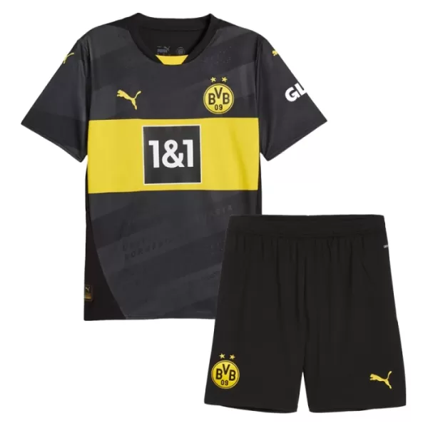 Camisolas Borussia Dortmund Criança Equipamento Alternativo 24/25