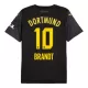 Camisolas Borussia Dortmund Julian Brandt 10 Criança Equipamento Alternativo 24/25