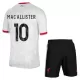 Camisolas Liverpool Alexis Mac Allister 10 Criança Equipamento Terceiro 24/25