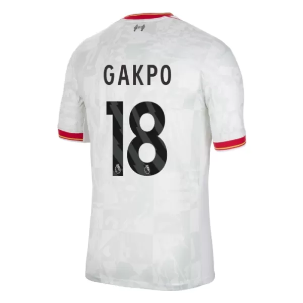 Camisolas Liverpool Cody Gakpo 18 Equipamento Terceiro 24/25