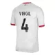 Camisolas Liverpool Virgil van Dijk 4 Criança Equipamento Terceiro 24/25