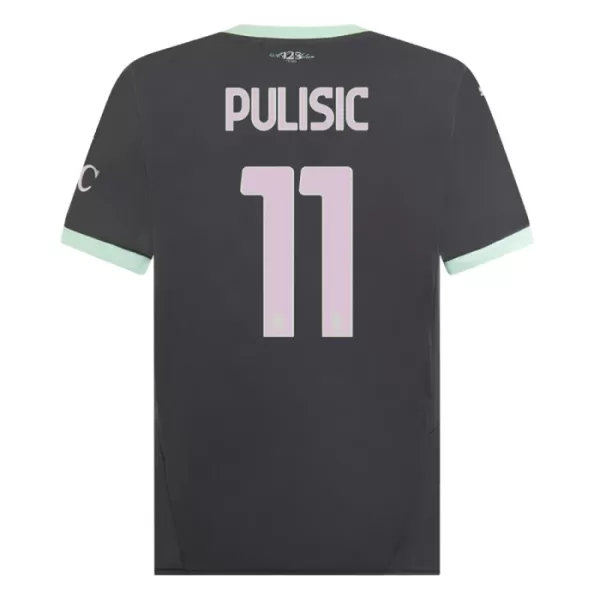 Camisolas AC Milan Christian Pulišić 11 Criança Equipamento Terceiro 24/25