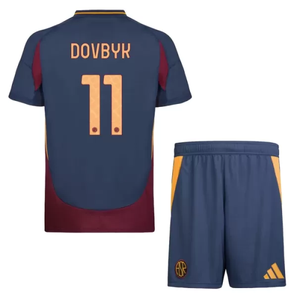 Camisolas AS Roma Dovbyk 11 Criança Equipamento Terceiro 24/25